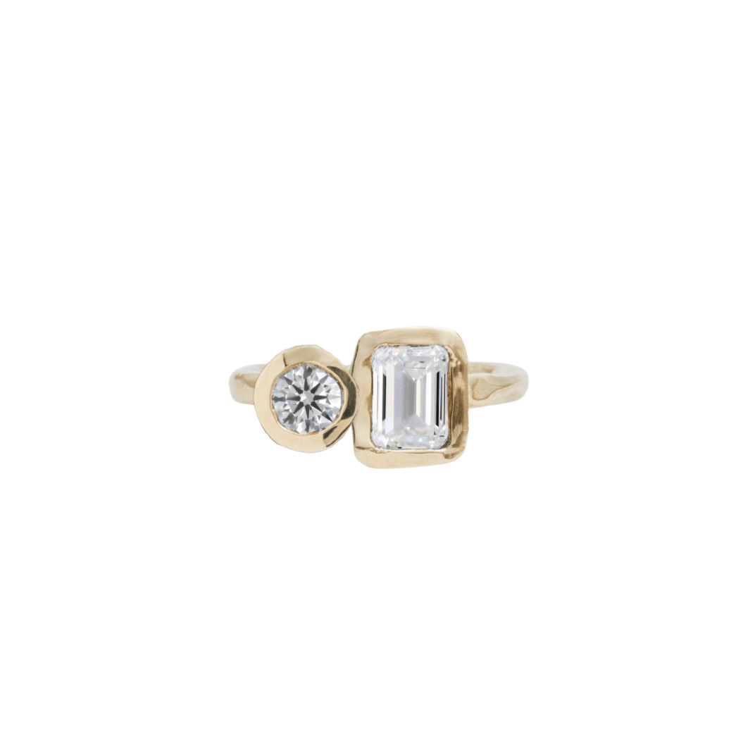 Sarah Toi Et Moi Diamond Ring
