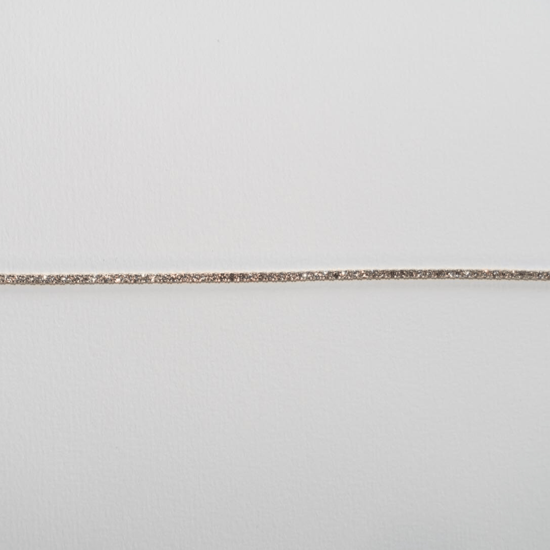 EFStudios 9k Yellow Gold Diamond Tennis Bracelet | 9k Yellow Gold 1.80mm
