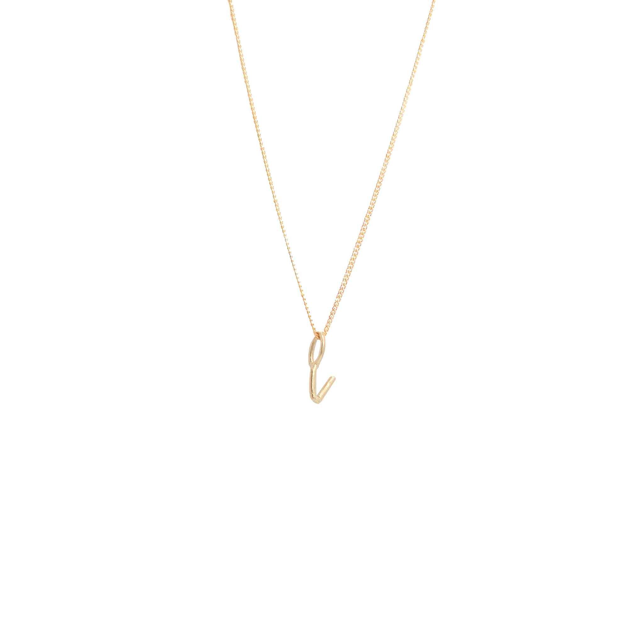 EFStudios Letter Pendant - V