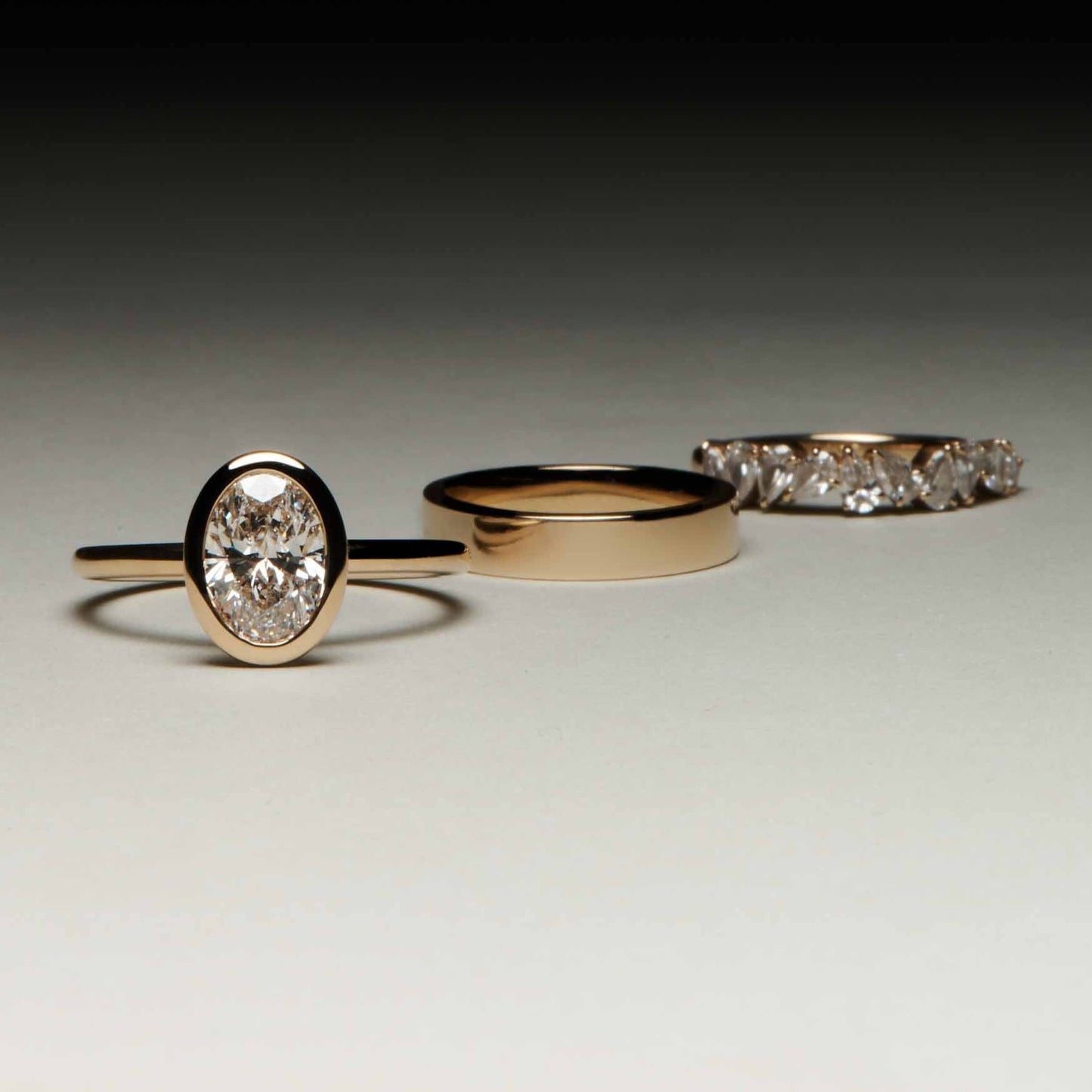 EFStudios ring Classic Cigar Flat Band