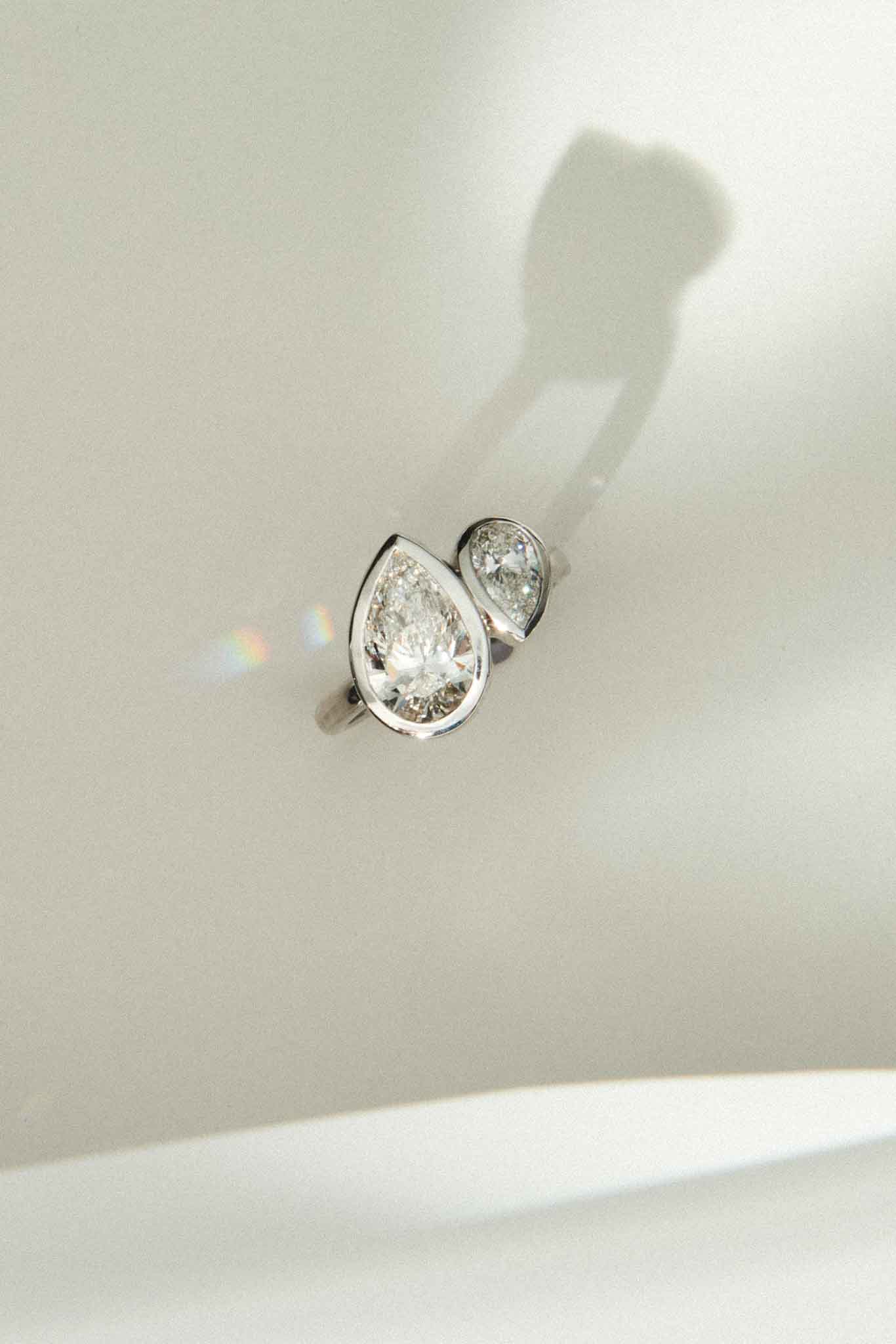 Pairing Your Engagement Ring with Your Wedding Band