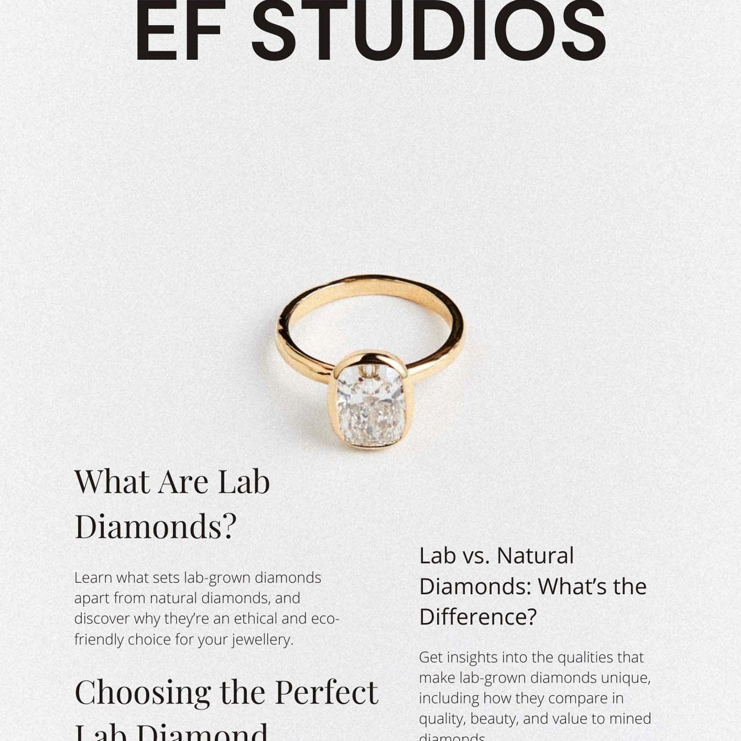 COMPLETE GUIDE TO LAB DIAMONDS