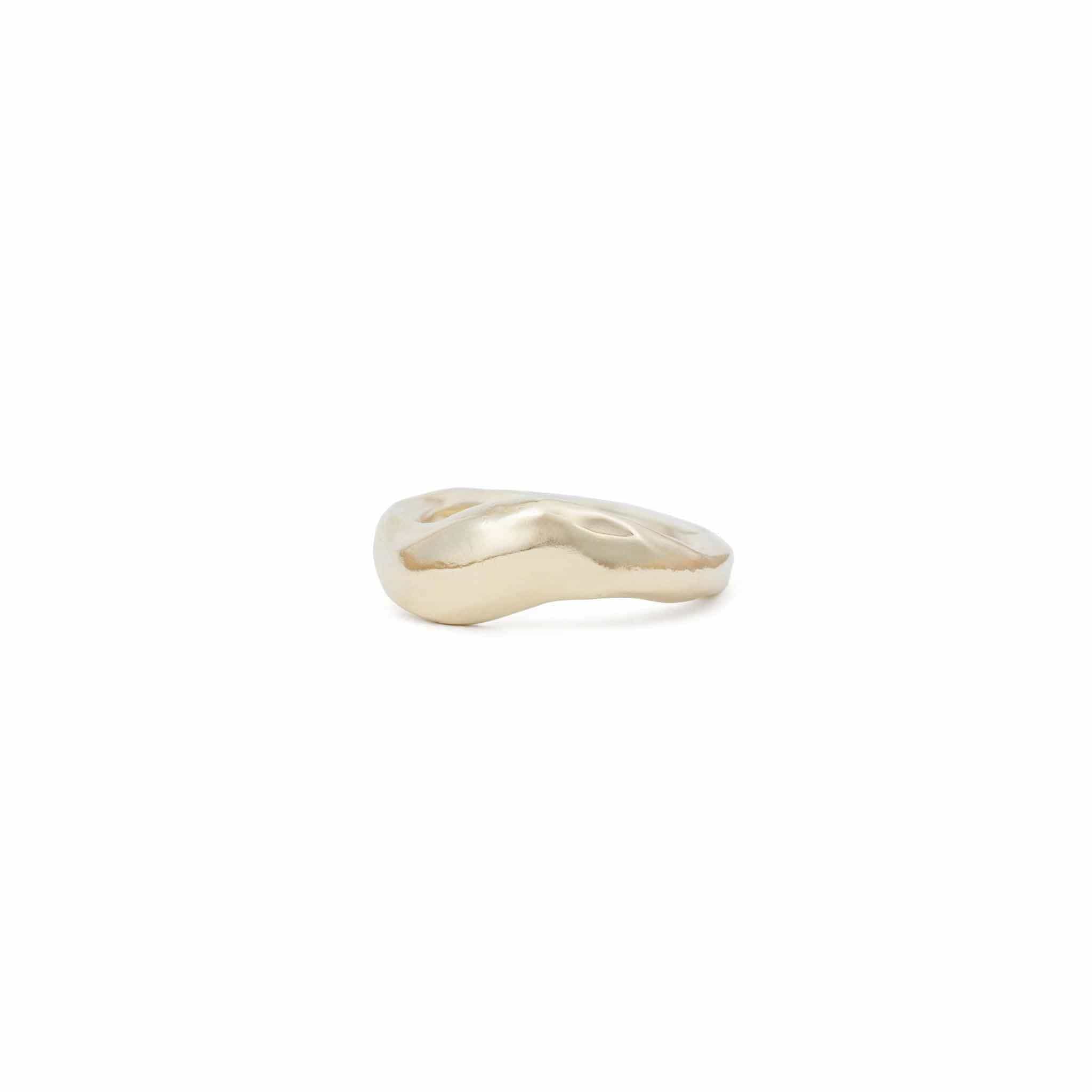 Flow Ring 9k gold READY TO SHIP