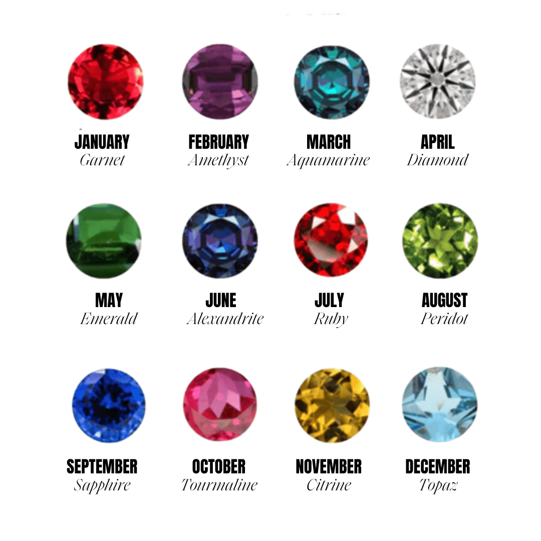 April Birthstone Pendant - EFStudios