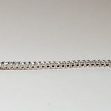 EFStudios 9k White Gold Diamond Tennis Bracelet | 9k White Gold 1.80mm