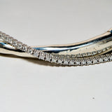 EFStudios 9k White Gold Diamond Tennis Bracelet | 9k White Gold 1.80mm