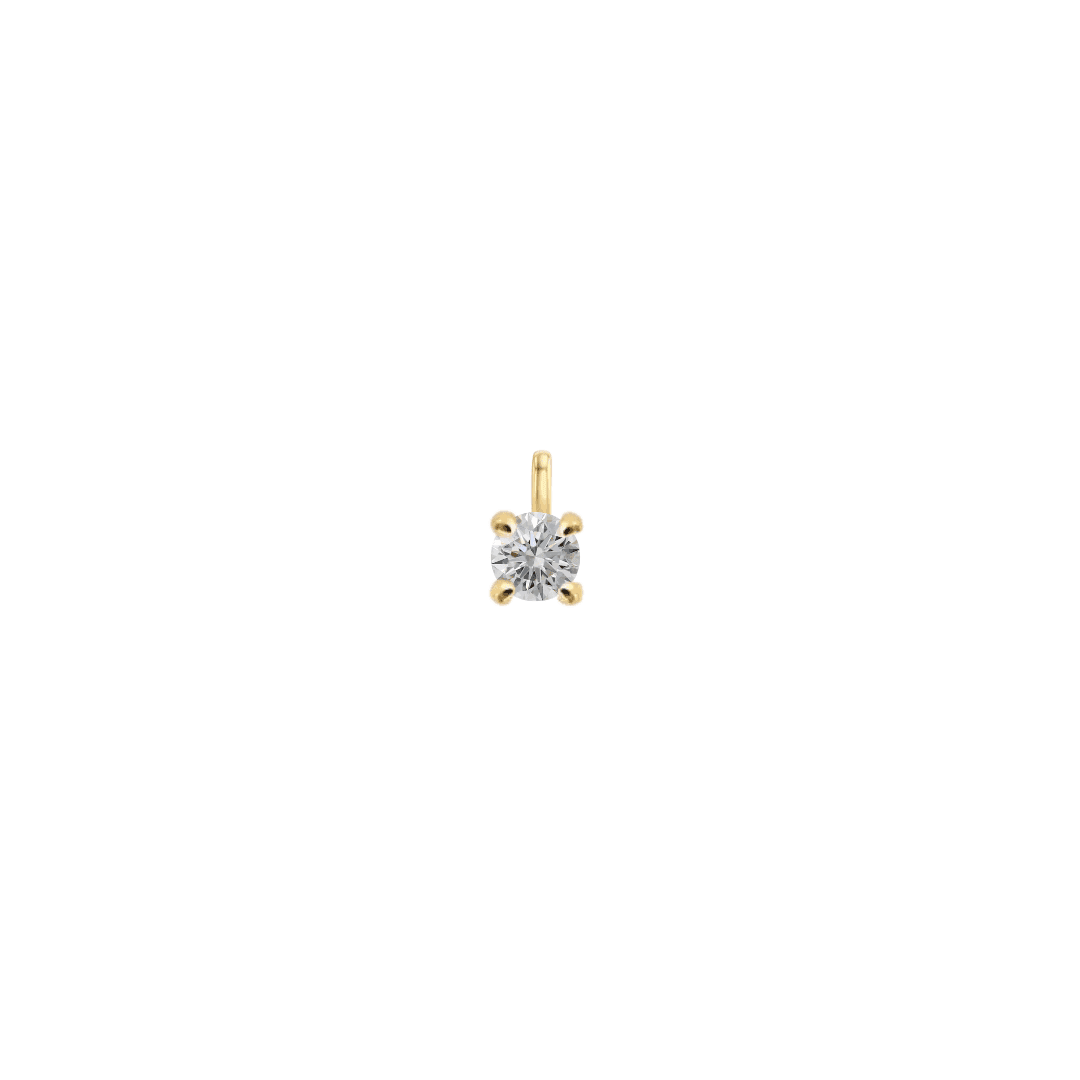 EFStudios April - Diamond April Birthstone Pendant