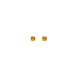 EFStudios Birthstone Earrings - Citrine