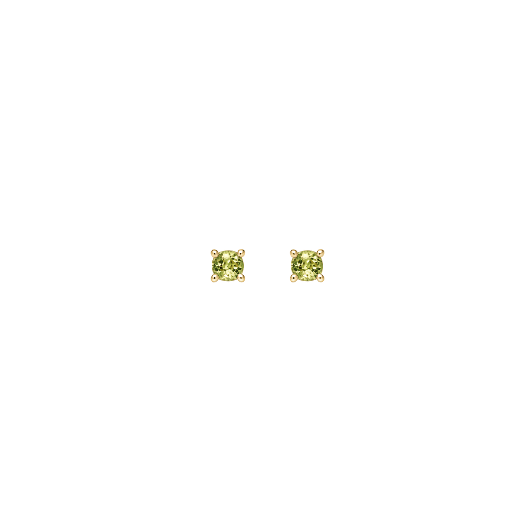 EFStudios Birthstone Earrings - Peridot