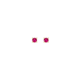 EFStudios Birthstone Earrings - Ruby