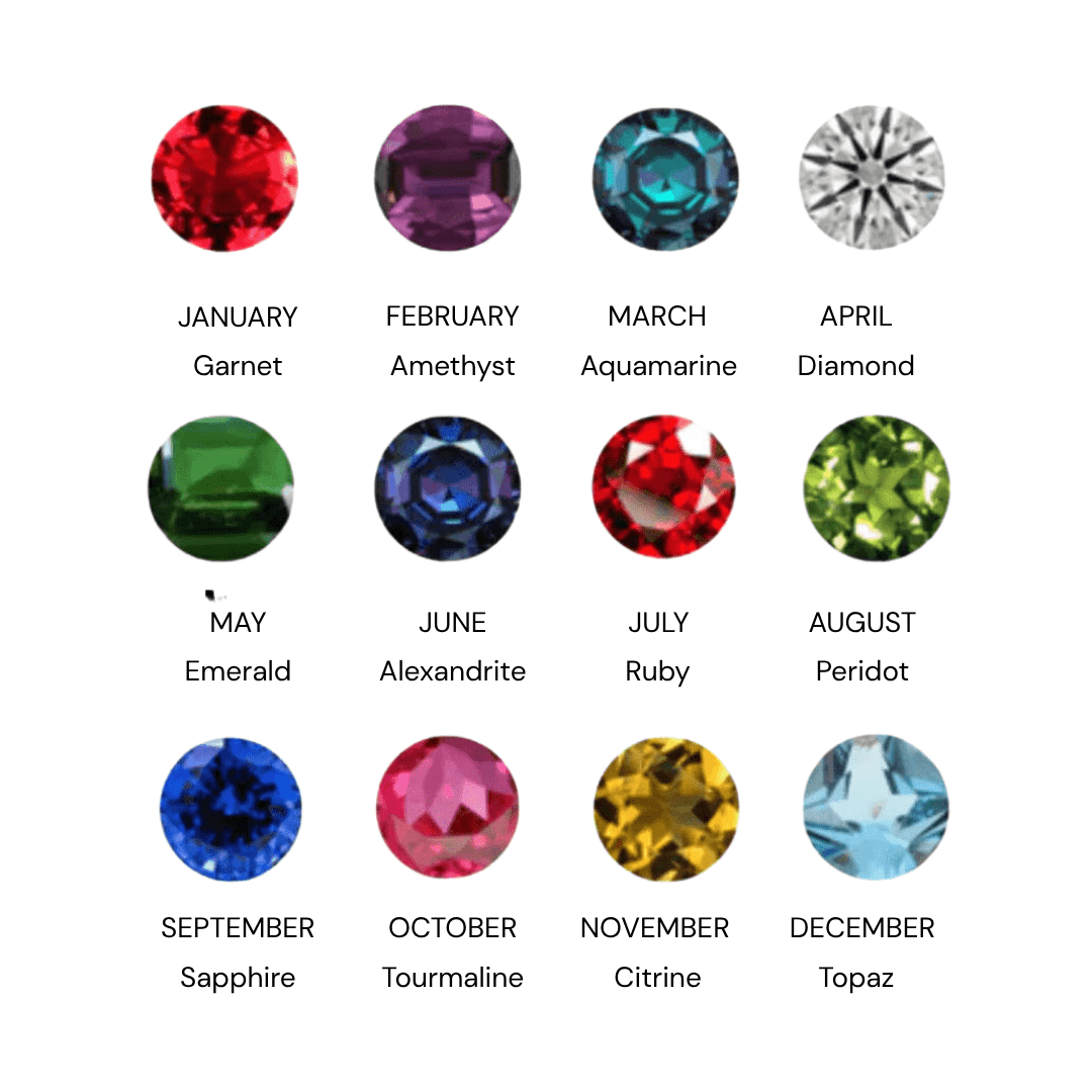 EFStudios Birthstone Pendant