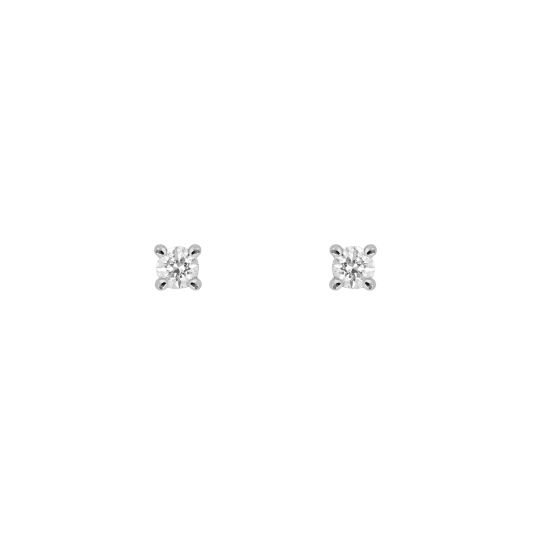 EFStudios Classic Diamond Earrings | 18k Gold & Lab Diamonds