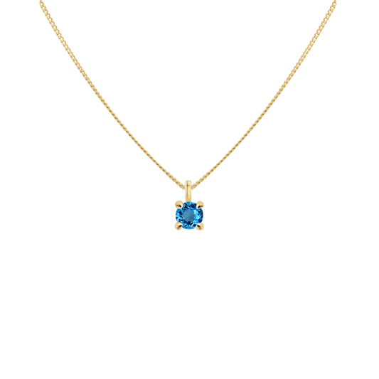 EFStudios December - Topaz December Birthstone Pendant