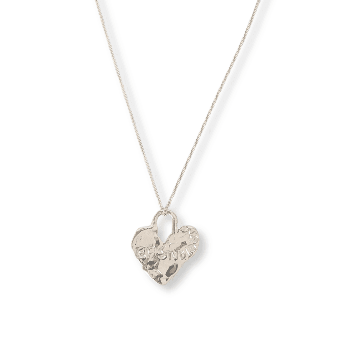 EFStudios Heart Charm Pendant Necklace