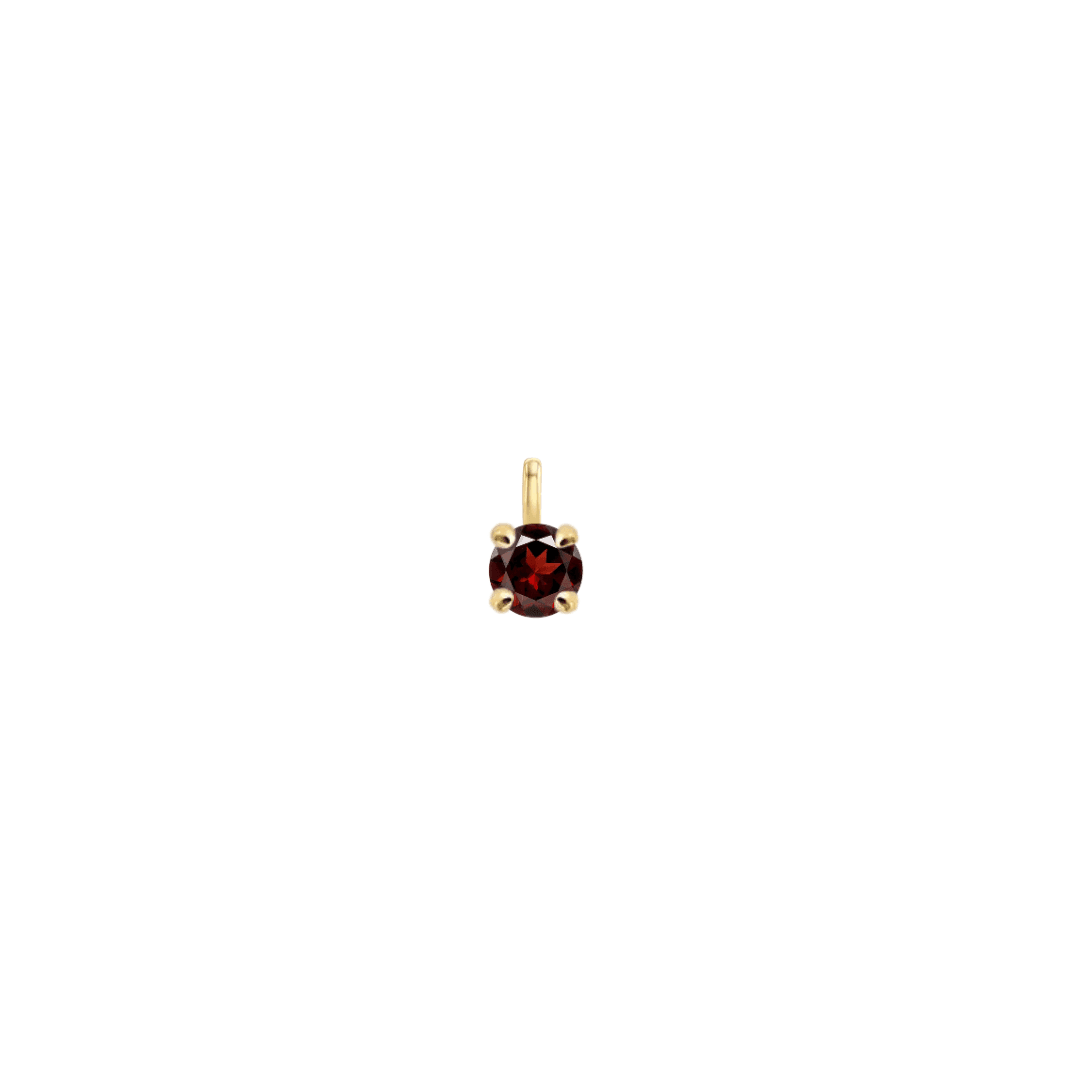 EFStudios January - Garnet January Birthstone Pendant