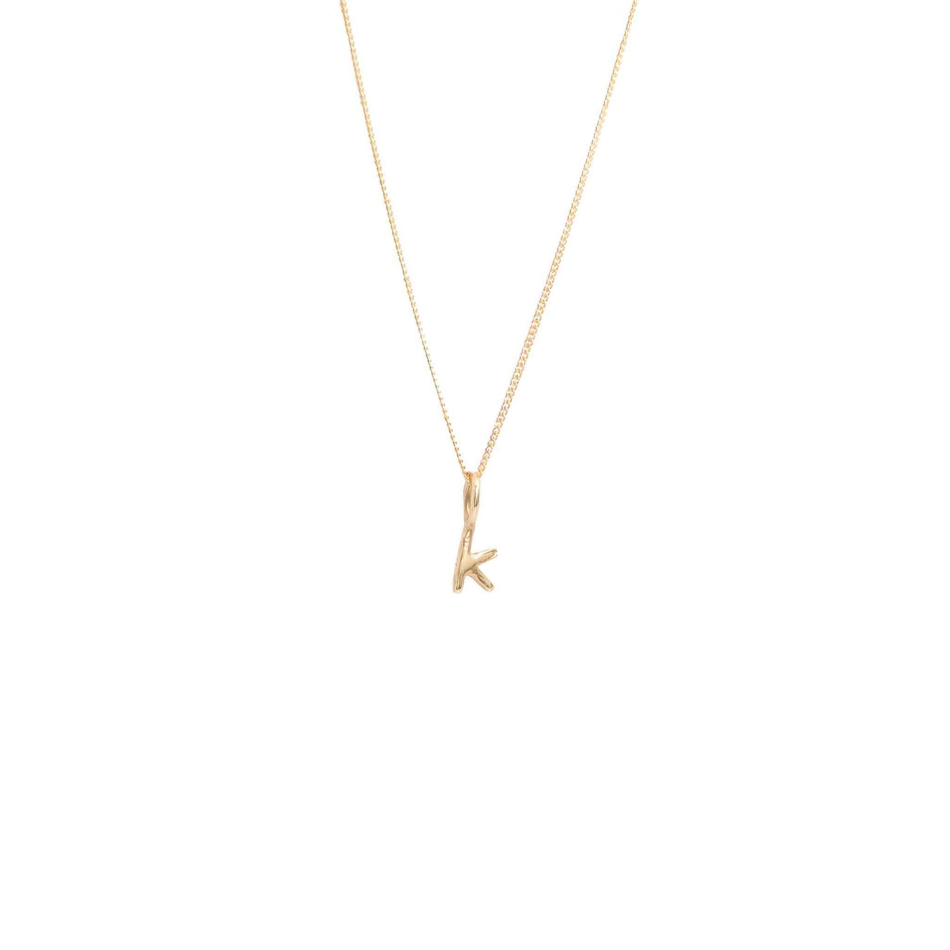 EFStudios Letter Pendant - K