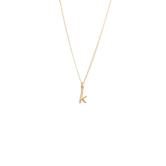 EFStudios Letter Pendant - K