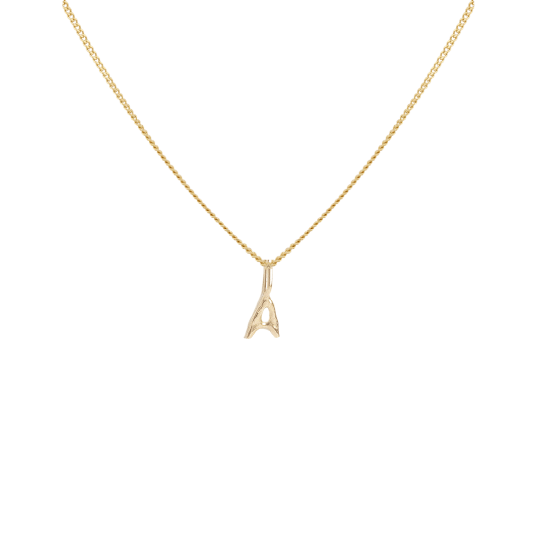 EFStudios Letter Pendants - Gold