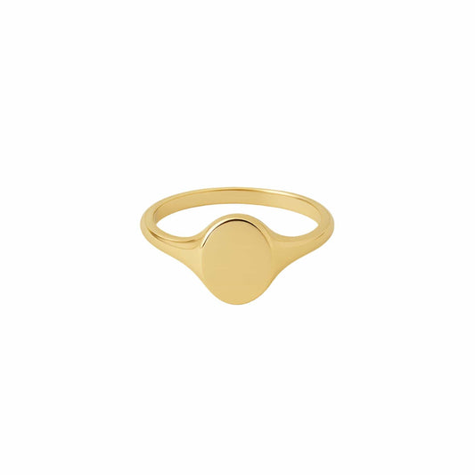 EFStudios Mini Oval Signet Ring