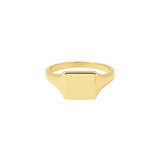 EFStudios Mini Square Signet Ring