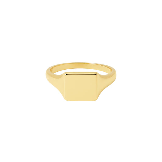 EFStudios Mini Square Signet Ring