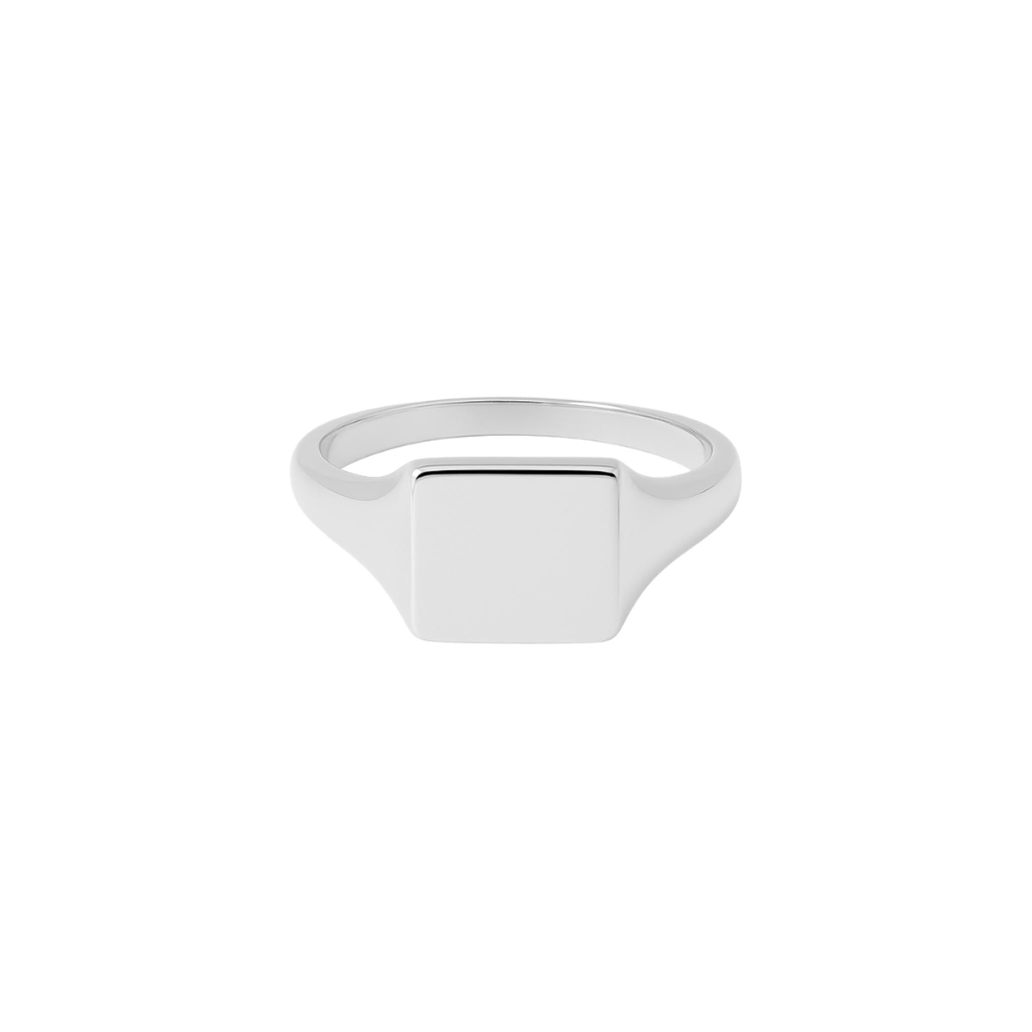 EFStudios Mini Square Signet Ring