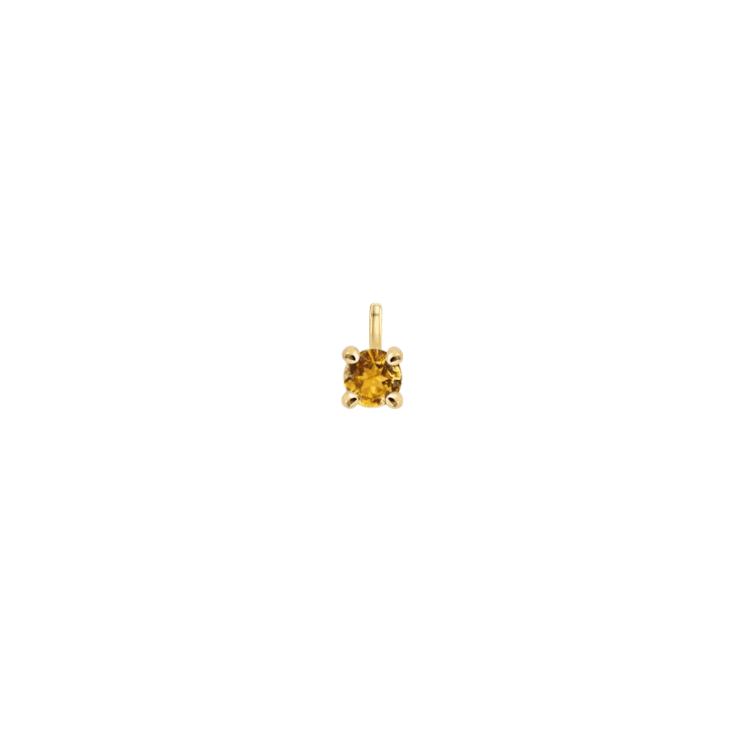 EFStudios November - Citrine November Birthstone Pendant