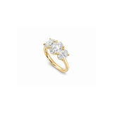 EFStudios Oval Trilogy Diamond Engagement Ring