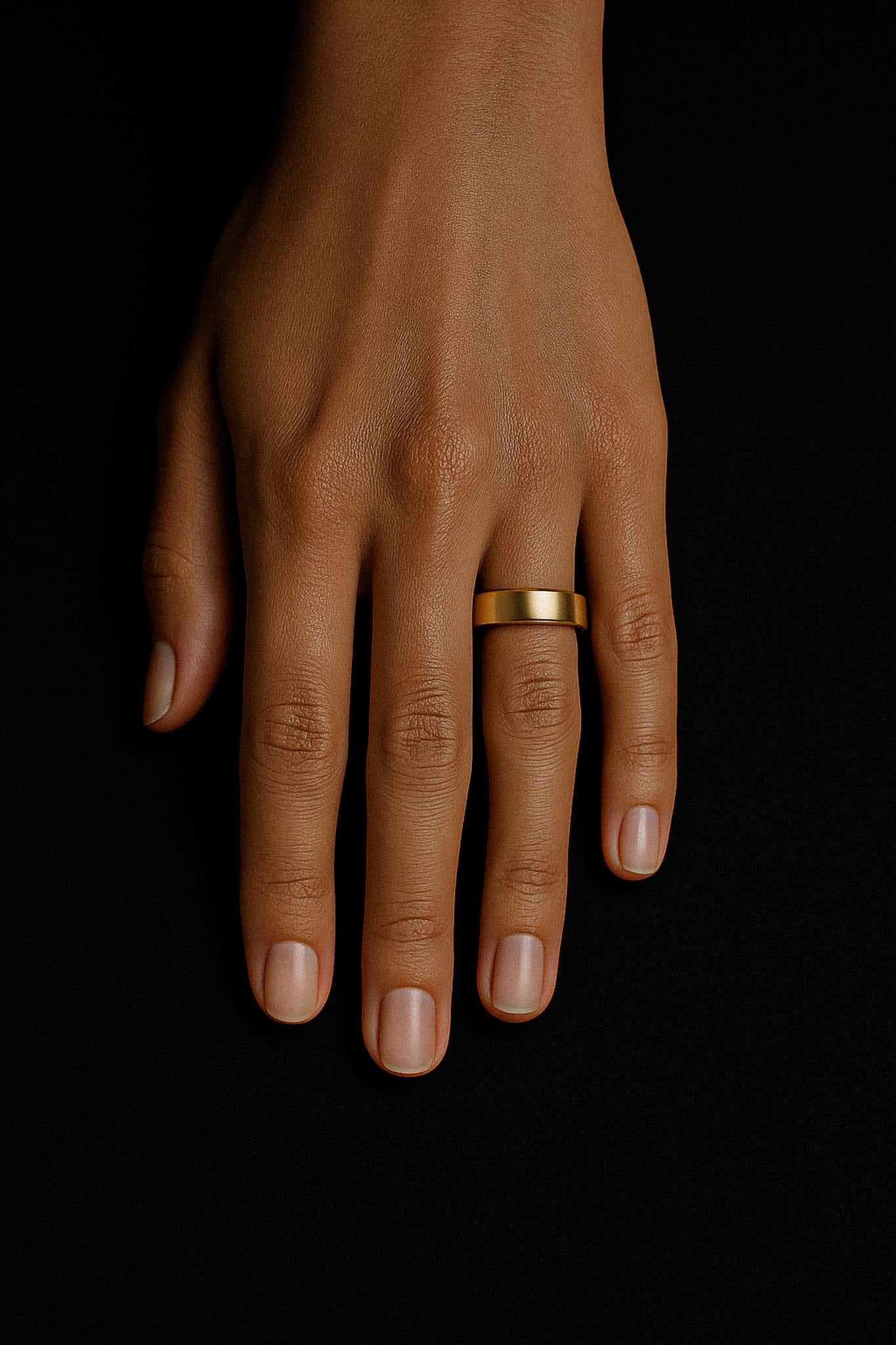 EFStudios ring Classic Cigar Flat Band