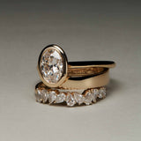 EFStudios ring Classic Cigar Flat Band