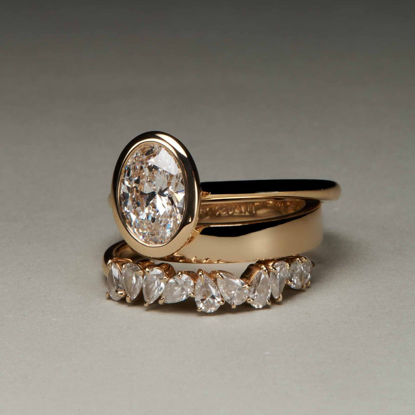 EFStudios ring Classic Cigar Flat Band