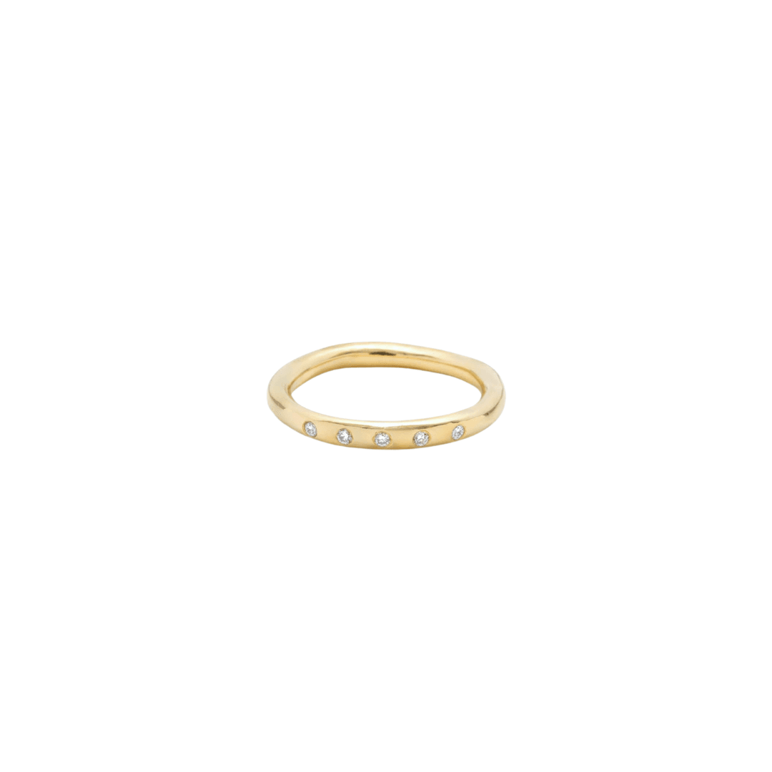 EFStudios ring Organic Diamond Band