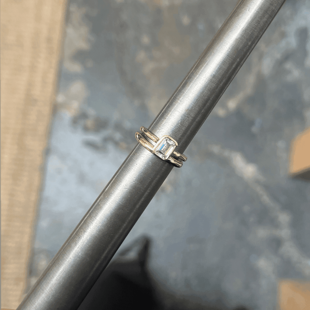 EFStudios ring Organic Gold Band