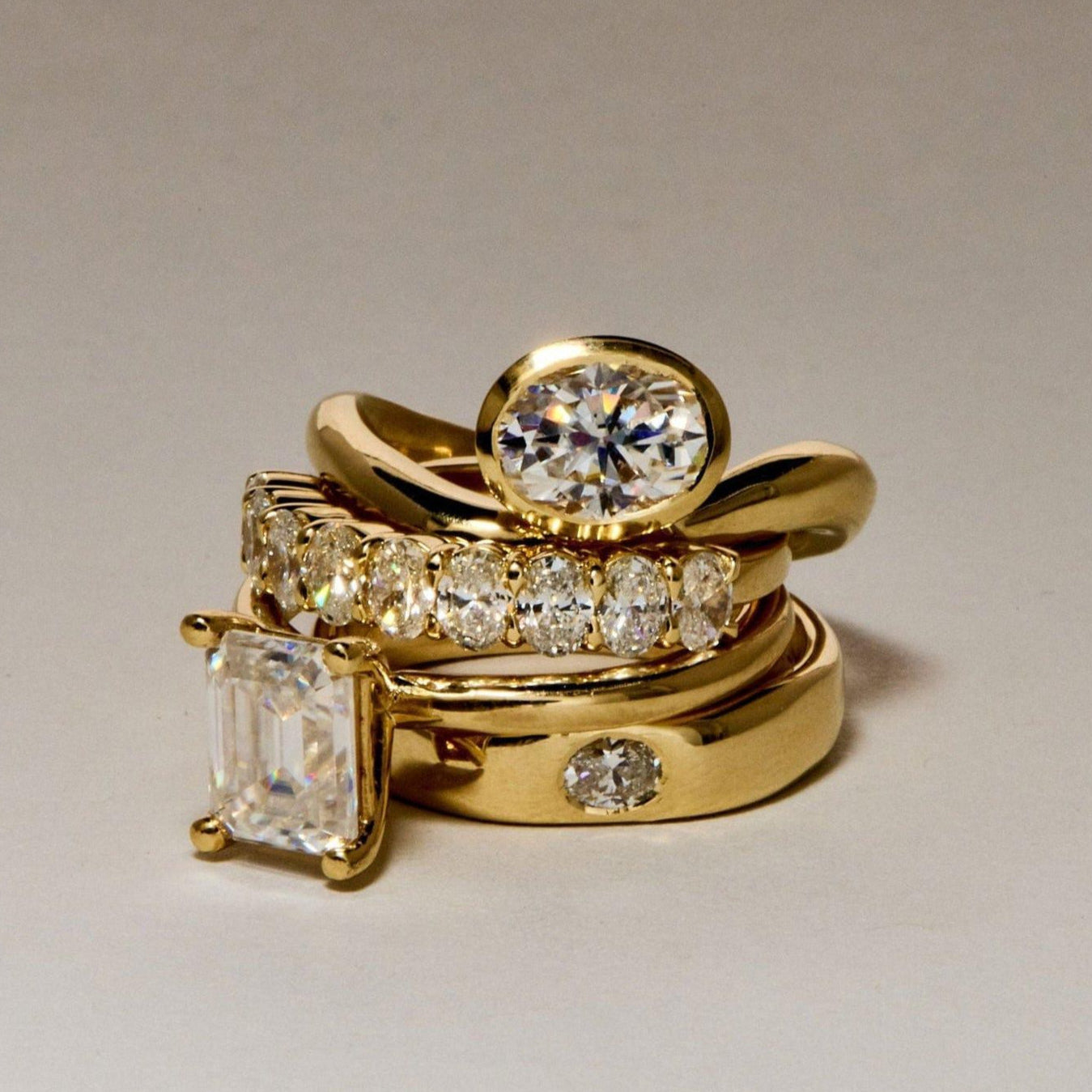 EFStudios ring Organic Gold Band