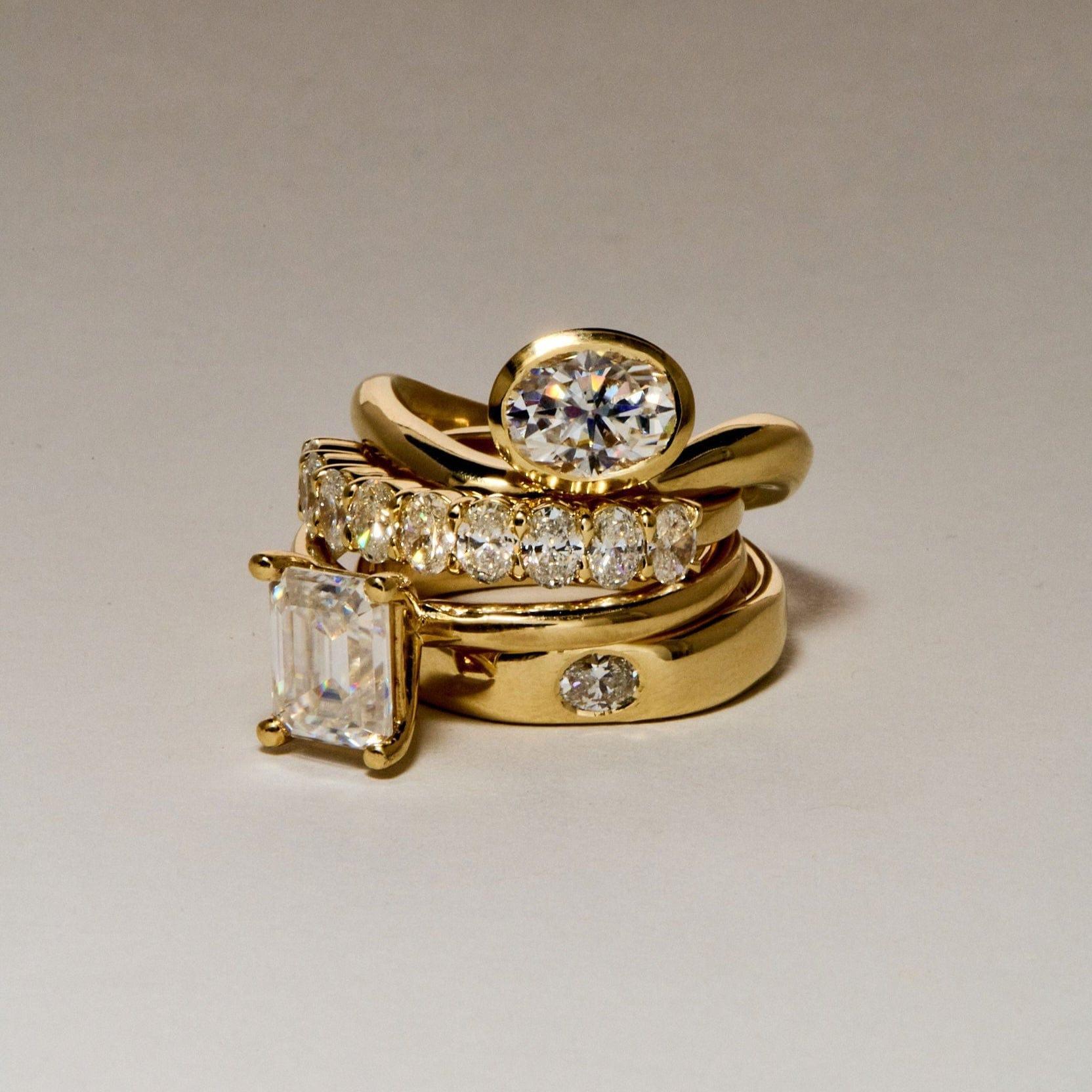 EFStudios ring Organic Gold Band
