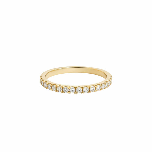 EFStudios ring Pave' Diamond Band
