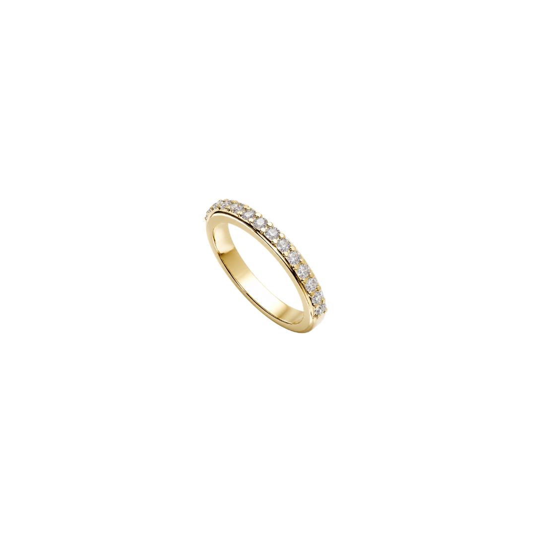 EFStudios ring Pave' Diamond Band