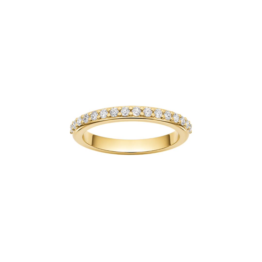 EFStudios ring Pave' Diamond Band