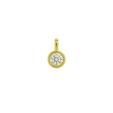 EFStudios Round Diamond Bezel Pendant