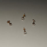 EFStudios Round Diamond Stud Earrings