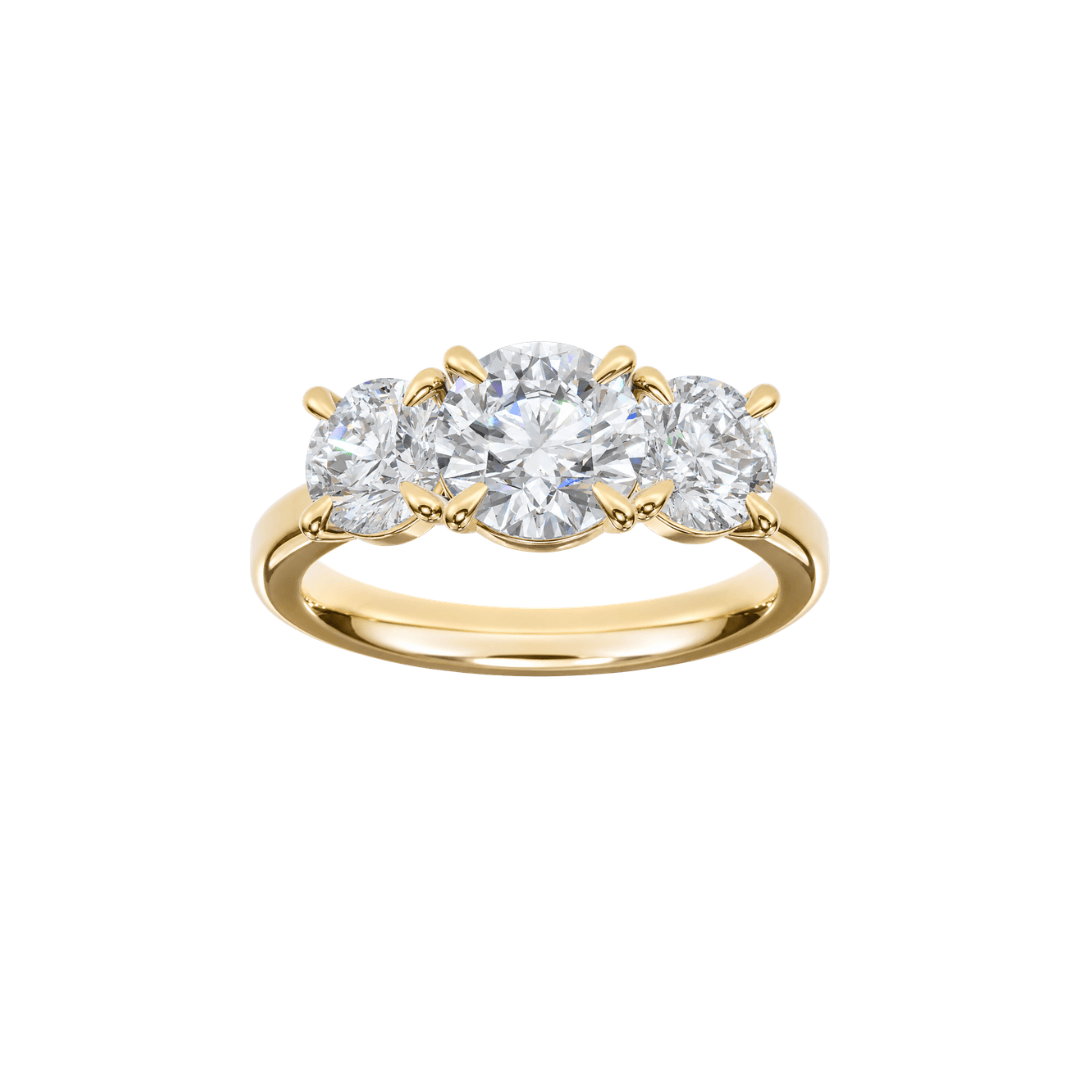 EFStudios Round Trilogy Diamond Ring