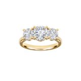 EFStudios Round Trilogy Diamond Ring