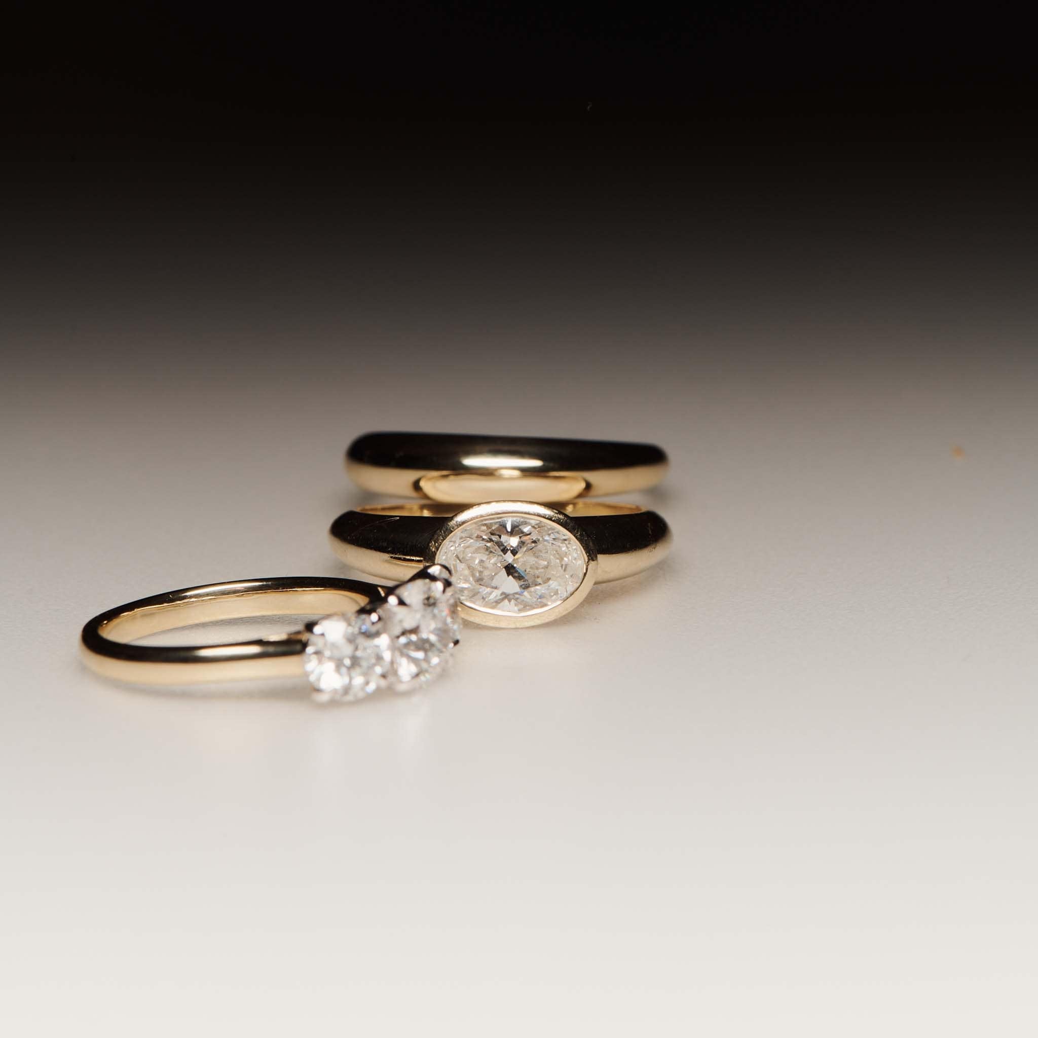 EFStudios Round Trilogy Diamond Ring