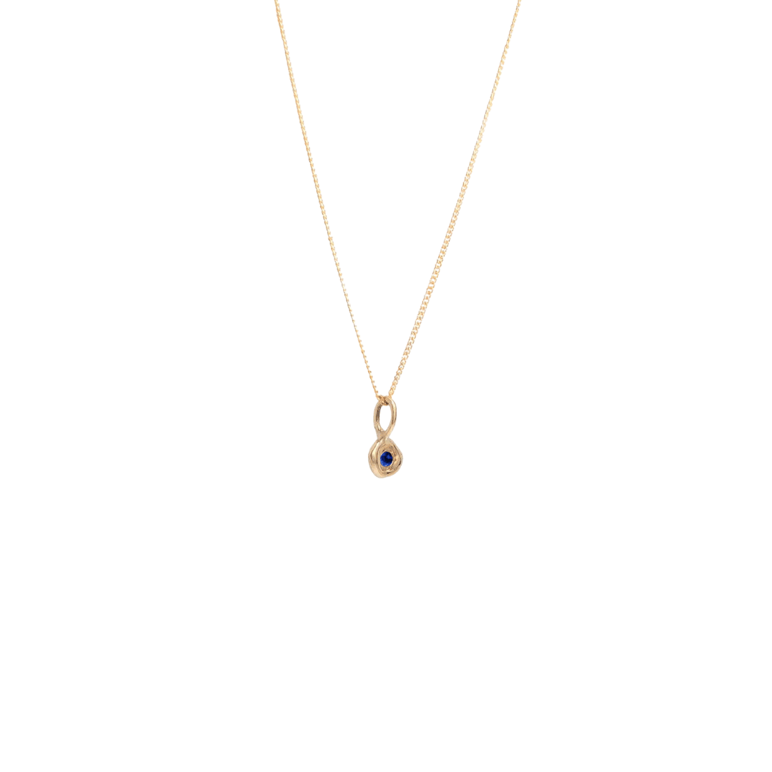 EFStudios September - Sapphire September Birthstone Pendant