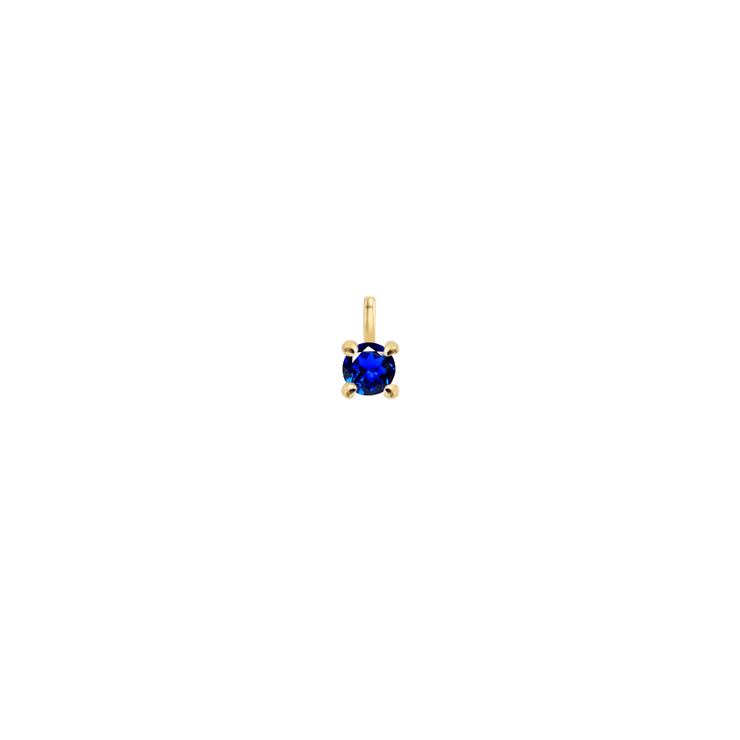EFStudios September - Sapphire September Birthstone Pendant