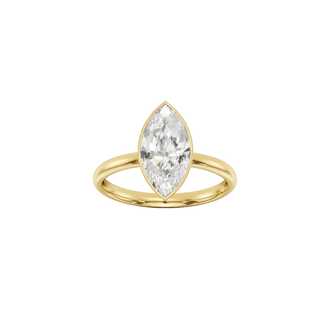 EFStudios The Aria Diamond Ring - Marquise Bezel