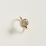 EFStudios The Daphne Diamond Ring – Elongated Cushion Bezel