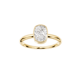 EFStudios The Daphne Diamond Ring – Elongated Cushion Bezel