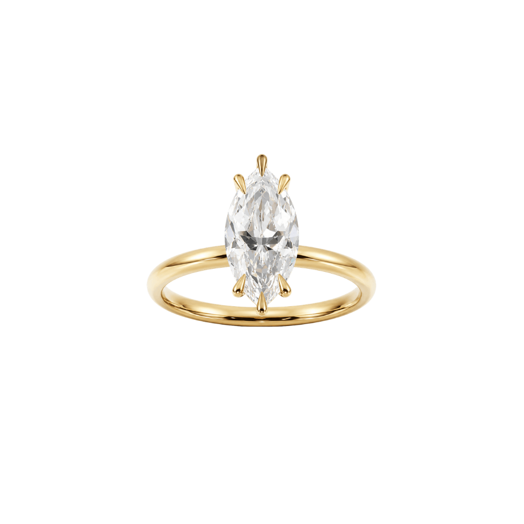 EFStudios The Mia Diamond Ring - Marquise Solitaire