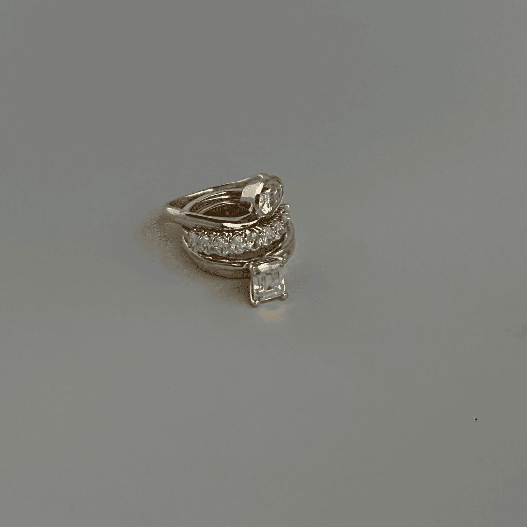 EFStudios The Monique Ring – Emerald Solitaire | Gold & Lab-Grown Diamonds